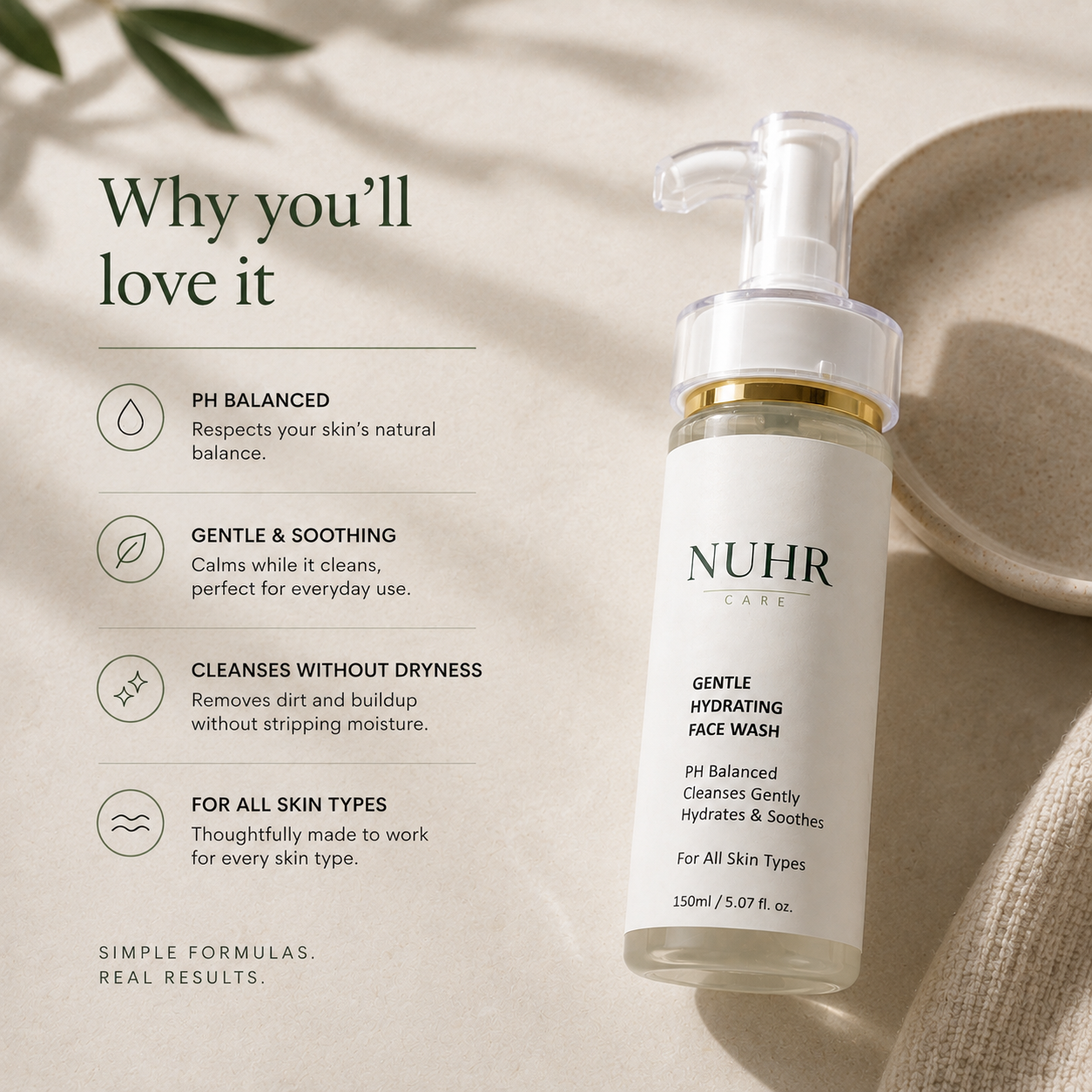 Gentle Hydrating Face Wash